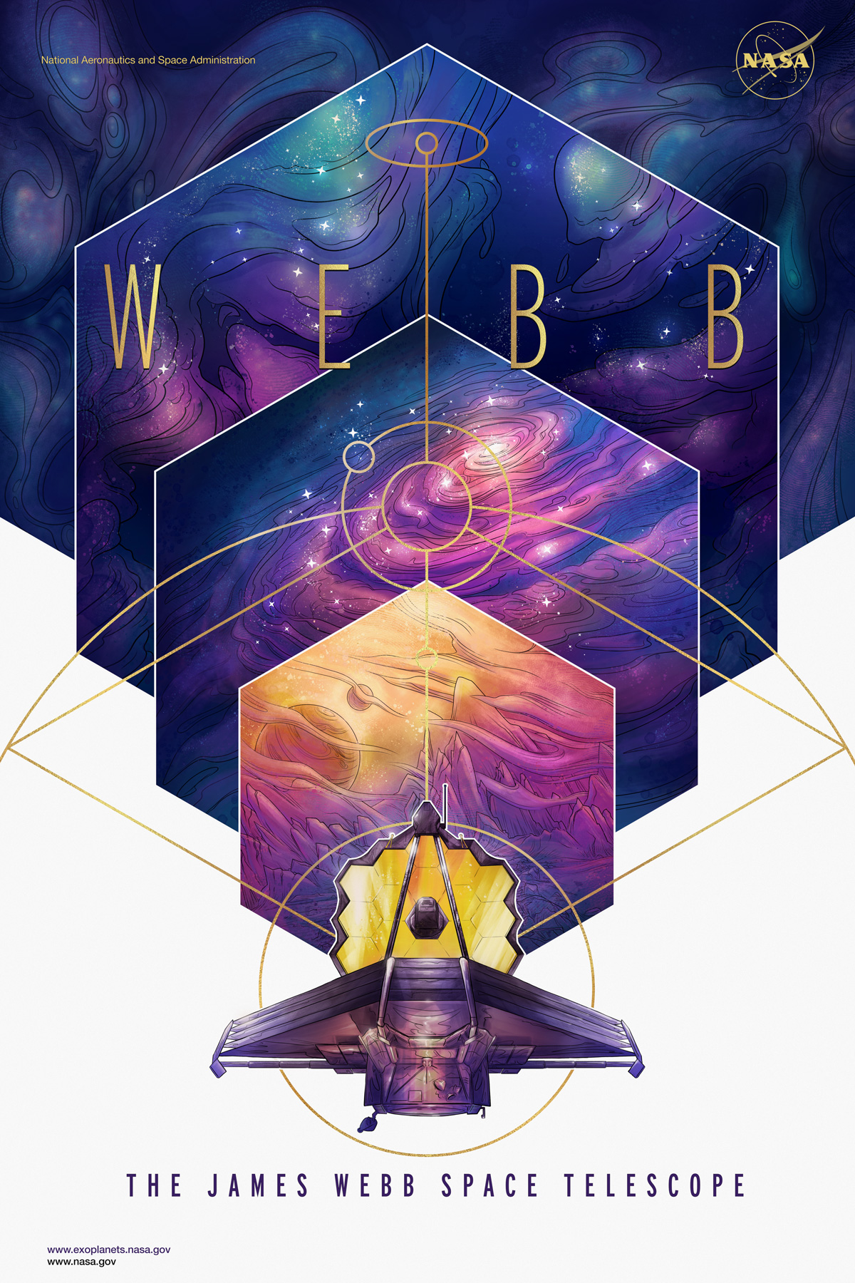 JPL/CalTech Webb Poster